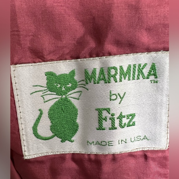 VINTAGE! 🤩 Marmika by Fitz. Made in USA, vintage trench coat, single breasted. - Picture 4 of 7